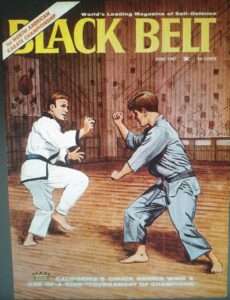 Pio Gaddi, il Judo italiano tra le pagine della famosa rivista americana Black Belt. Numero, giugno 1967. 