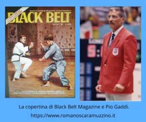 Pio Gaddi, il Judo italiano tra le pagine della famosa rivista americana Black Belt. Numero, giugno 1967.